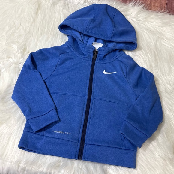 Nike Therma-FIT Blue Hoodie & Jogger Set - Toddler Size 2T - Picture 2 of 16